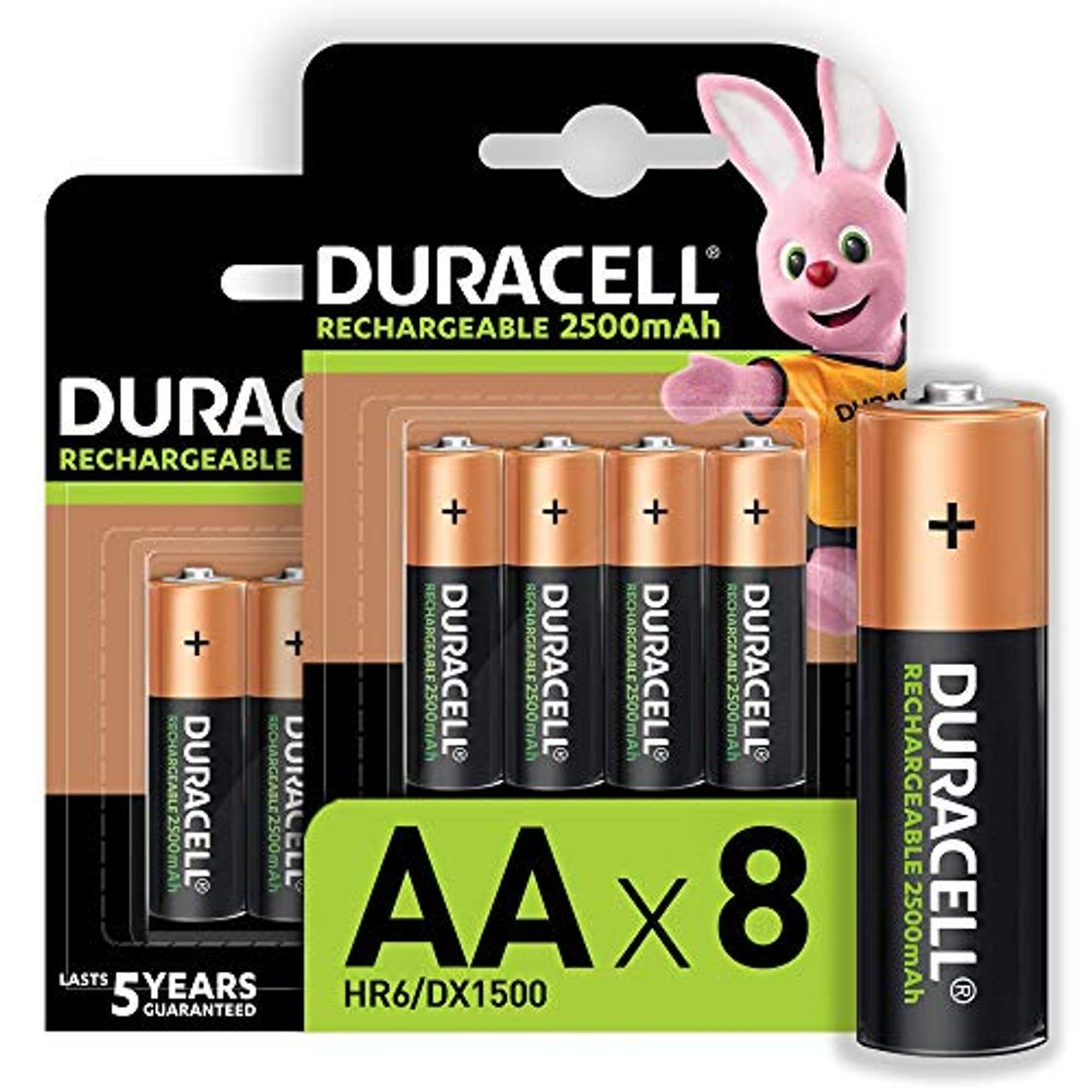 Products Duracell - Pilas Recargables AA 2500 mAh