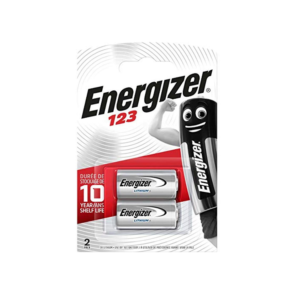 Productos Energizer CR123/CR123A - Pilas 123