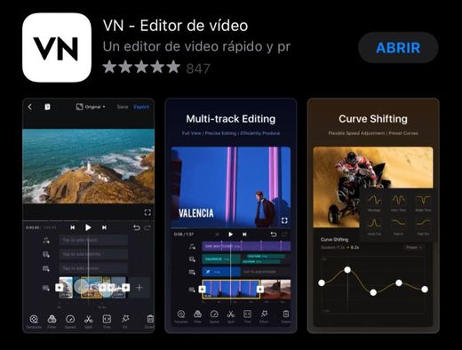 Esta app está pro para editar 