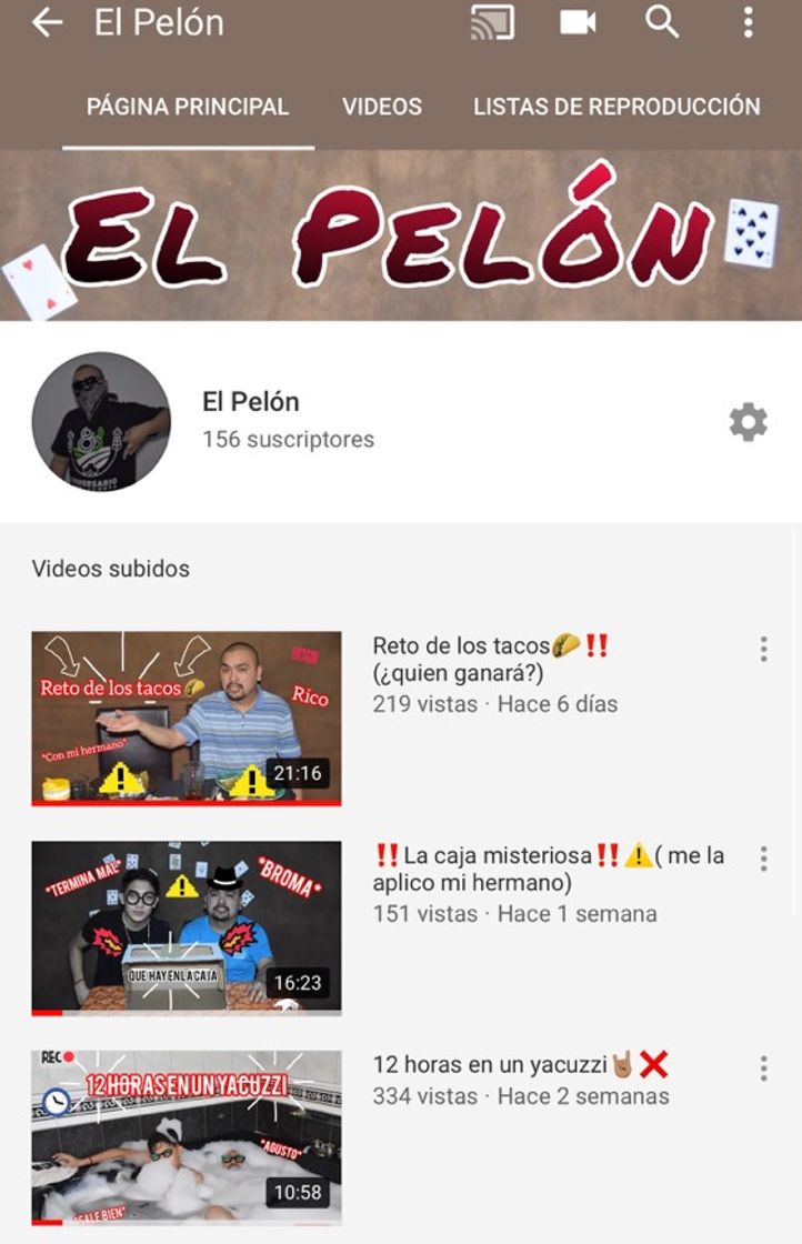 Social Valla a ver el video que hizo mi hermano en su canal 