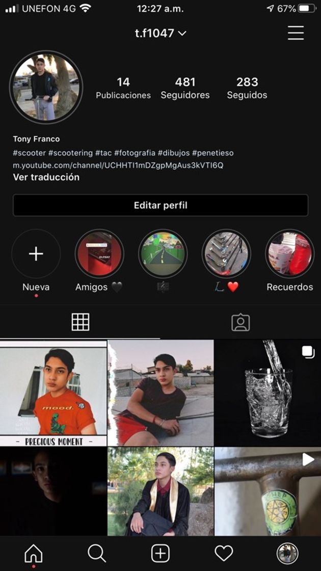 Síganme en Instagram y los sigo 