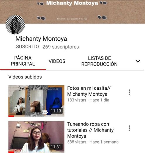 Suscríbanse al canal de michanty ❤️