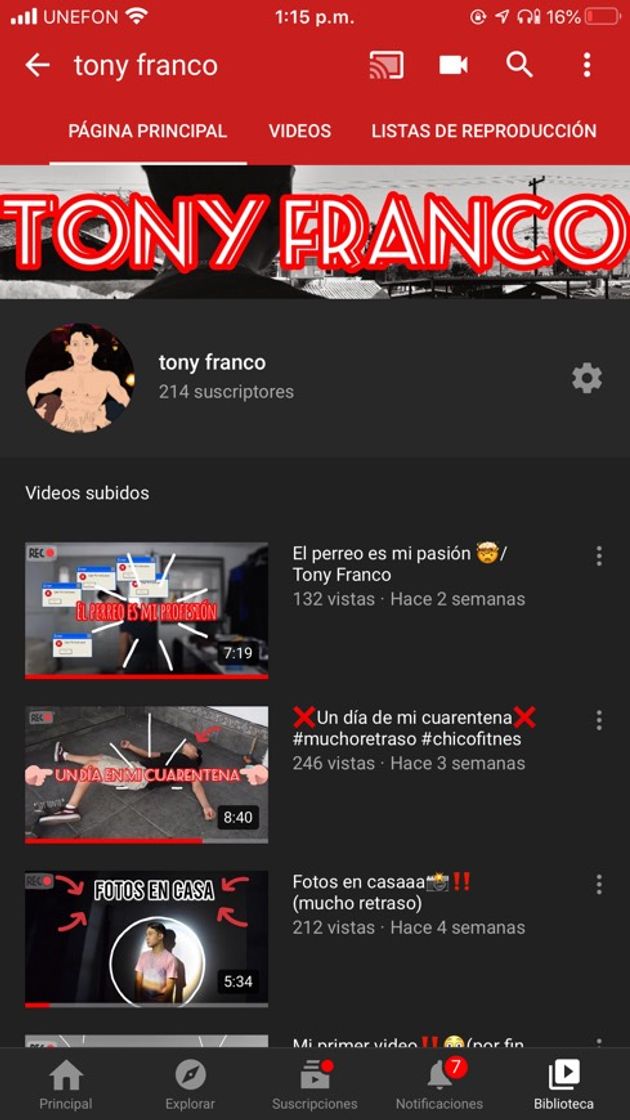 Social Mi canal de YouTube 