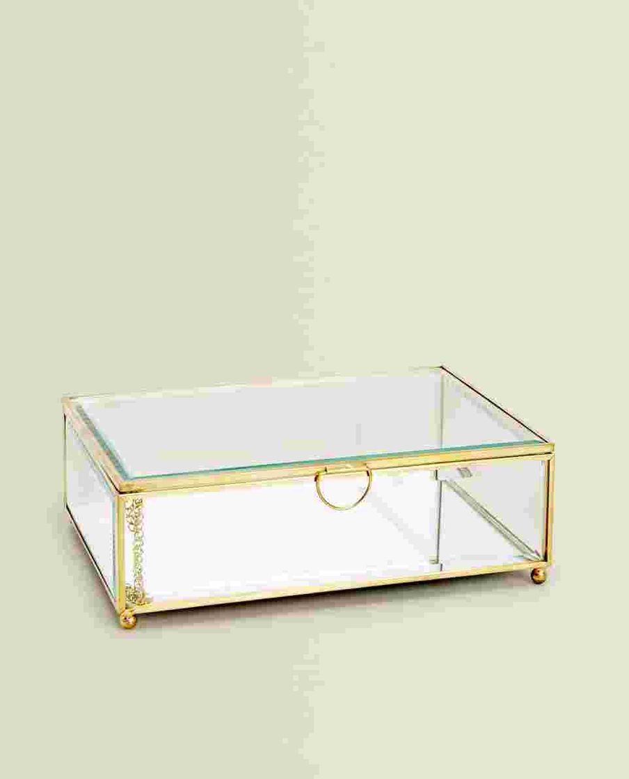 Moda CAJA VIDRIO Y METAL - | Zara Home España