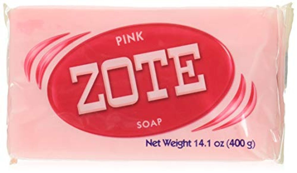 Social Zote Jabón rosa paquete de 3 Total 14