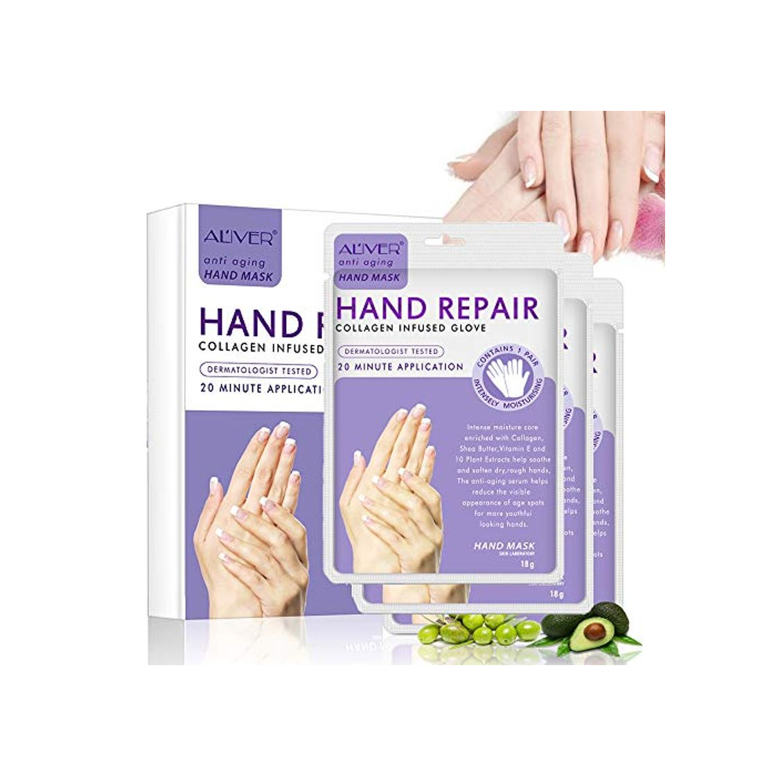 Social Mascarilla Exfoliante Para manos