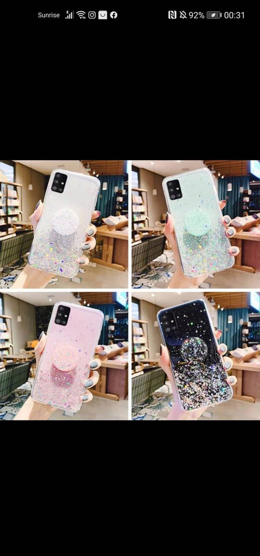 Moda Capa de telemóvel Samsung A51