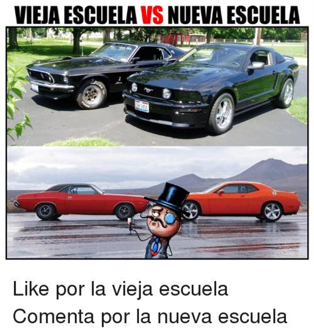 Moda La vieja escuela vs la nueva escuela 