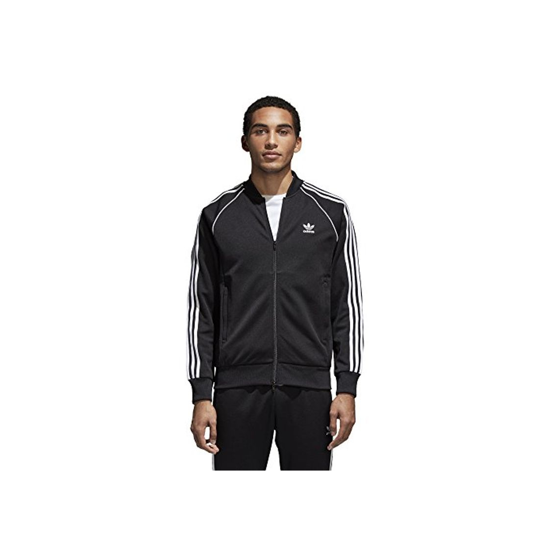 Fashion adidas Originals Chaqueta originales Uperstar Pista para Hombre S Negro