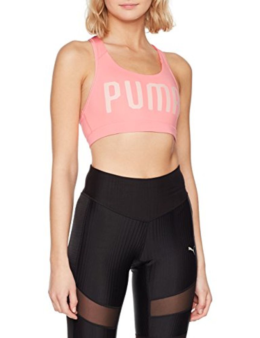 Social PUMA 515991 21_M Sujetador Deportivo, Mujer, Rosa