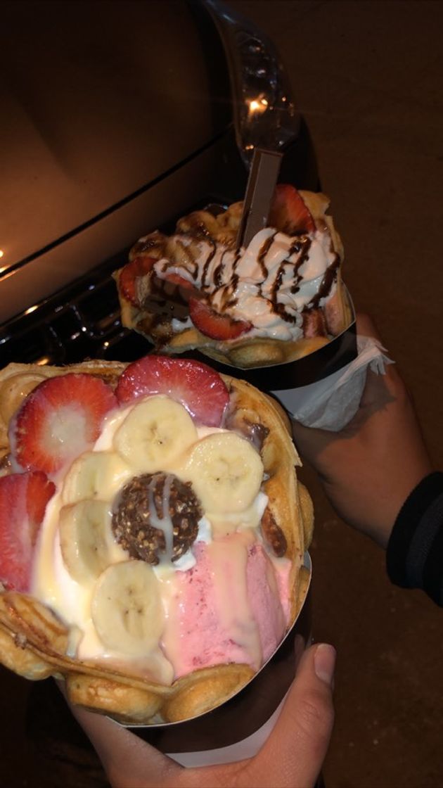 Restaurants Bubble waffle