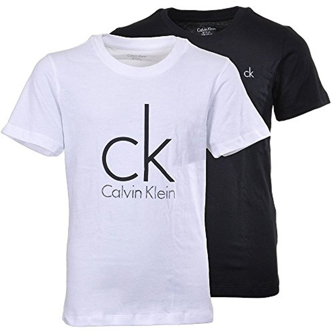 Social Calvin Klein Modern Tee Camiseta, Negro