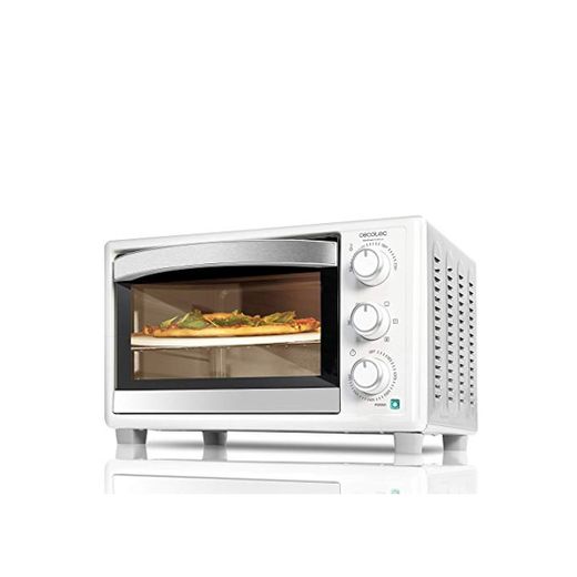 Cecotec Horno Conveccion Sobremesa Bake&Toast 610 4Pizza. Capacidad de 26 litros