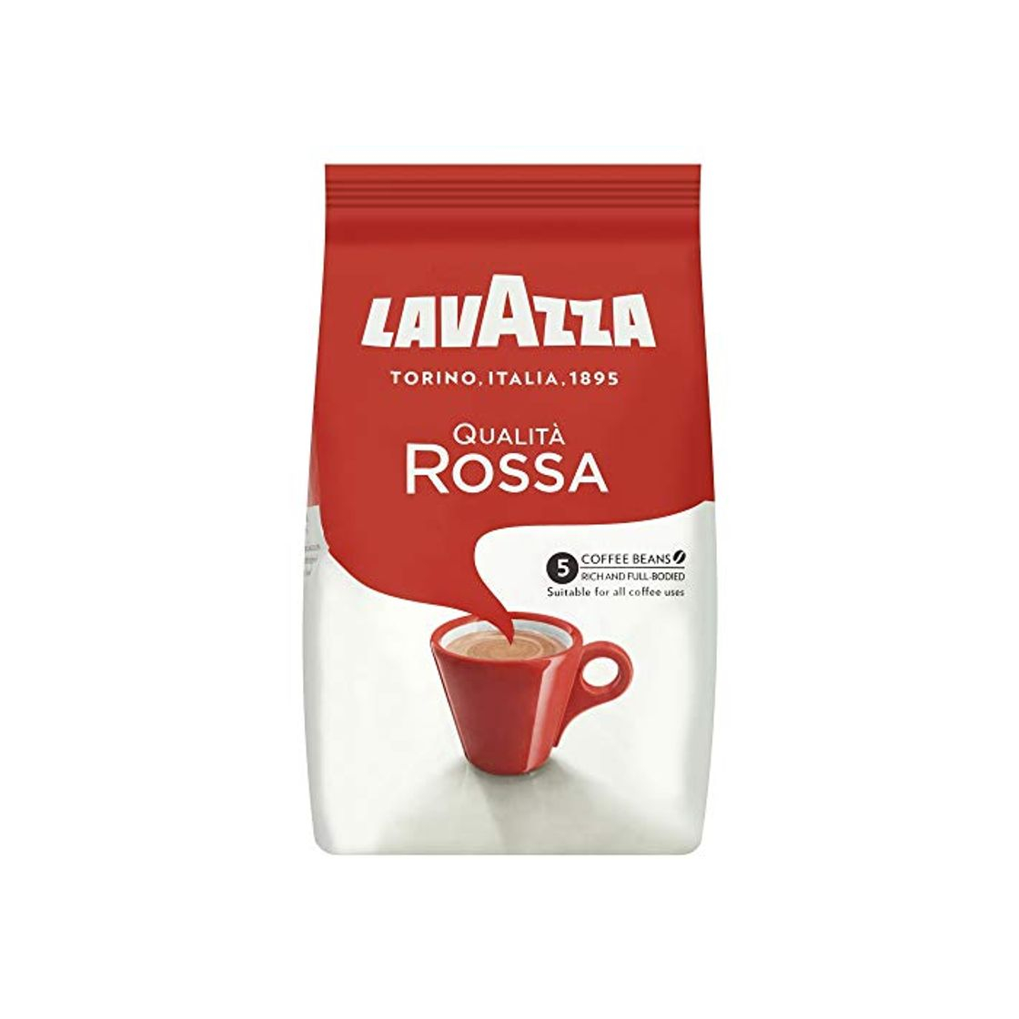 Social Lavazza Café en Grano Espresso Qualità Rossa