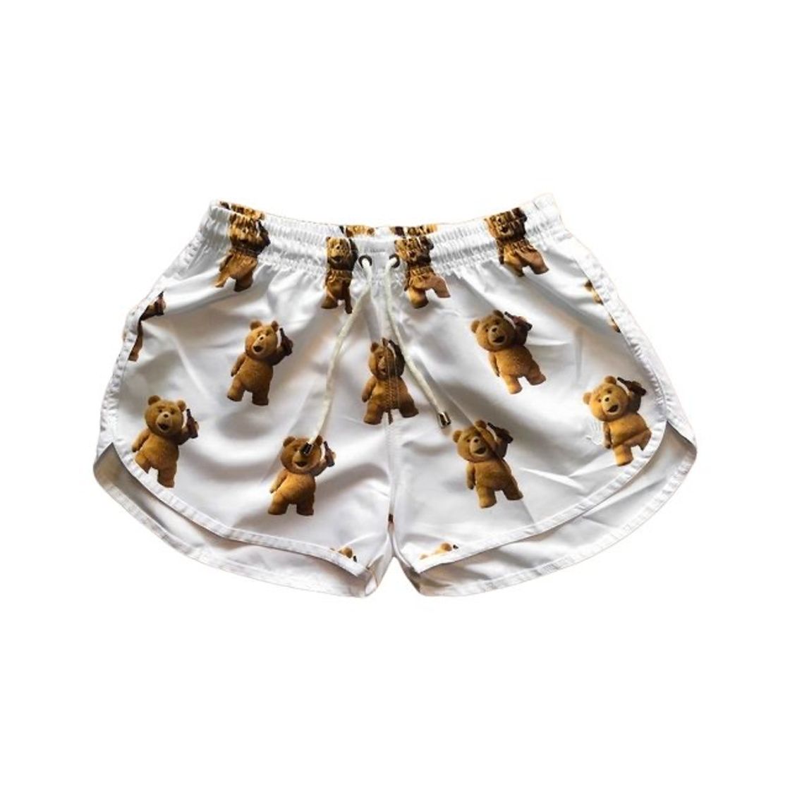 Moda 
SHORTS PREMIUM - TEDDY BRANCO (FEMININO)