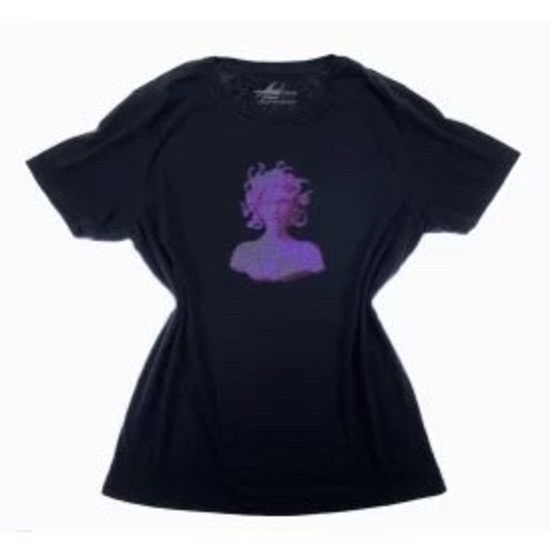 Fashion Camiseta Medusa Glitch - Preta