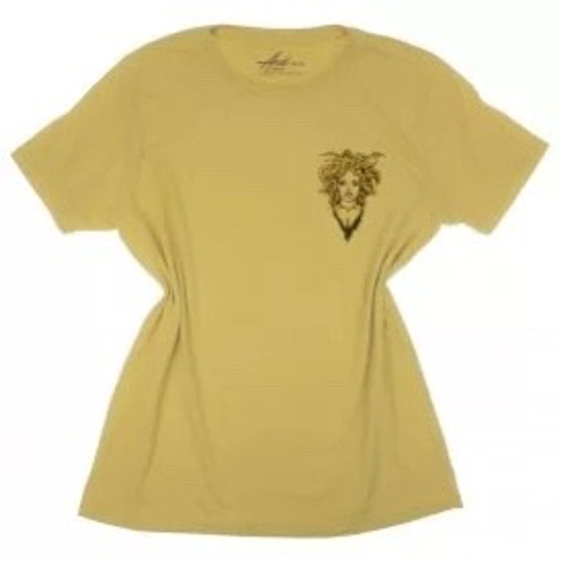 Fashion Camiseta Medusa Mono - Mostarda