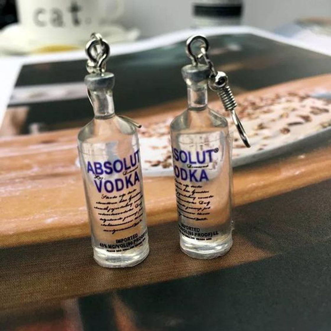 Moda Brincos Vodka 