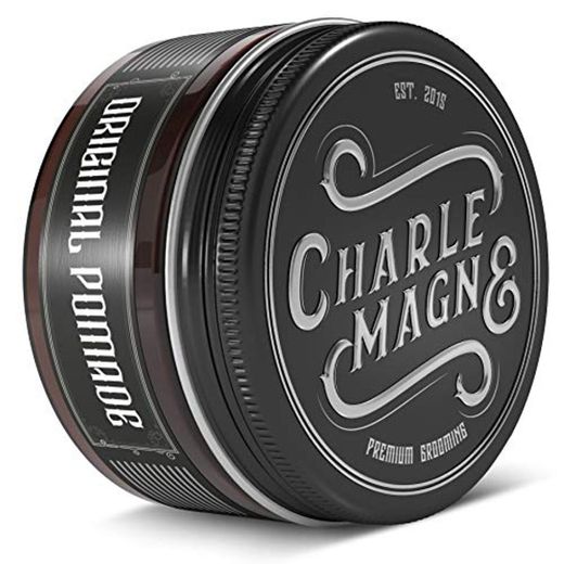 Charlemagne OG Pomade al agua – Brillo perfecto – Fijación fuerte ideal