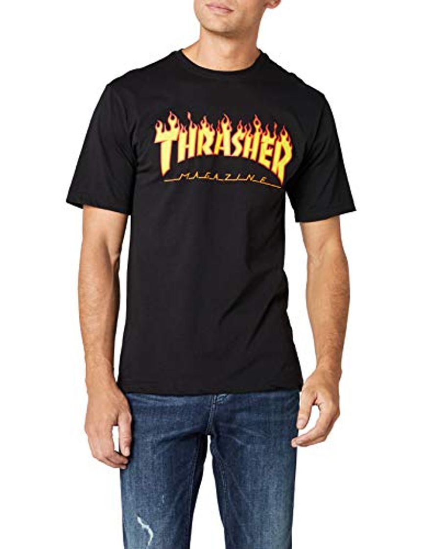 Social THRASHER TRUTSH05749 Camiseta, Negro