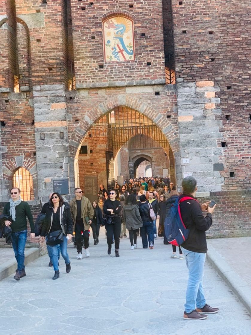 Lugar Castillo Sforzesco