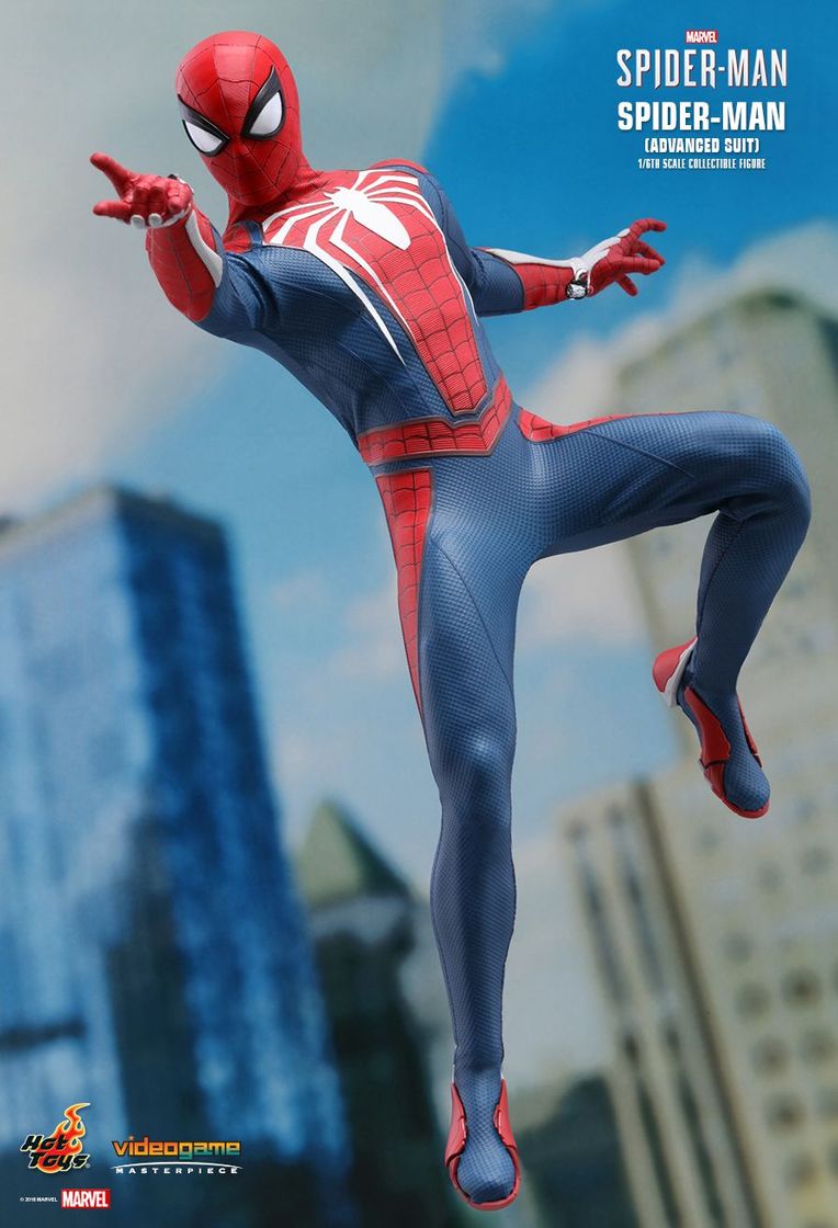 Moda Marvel's Spider-Man - Spider-Man (Advanced Suit) 1/6th ... - Hot Toys