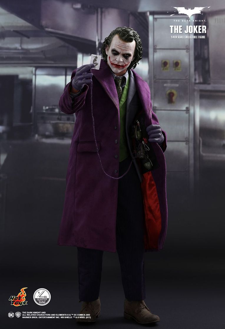 Moda The Dark Knight - The Joker 1/4th scale Collectible Figure - Hot Toys