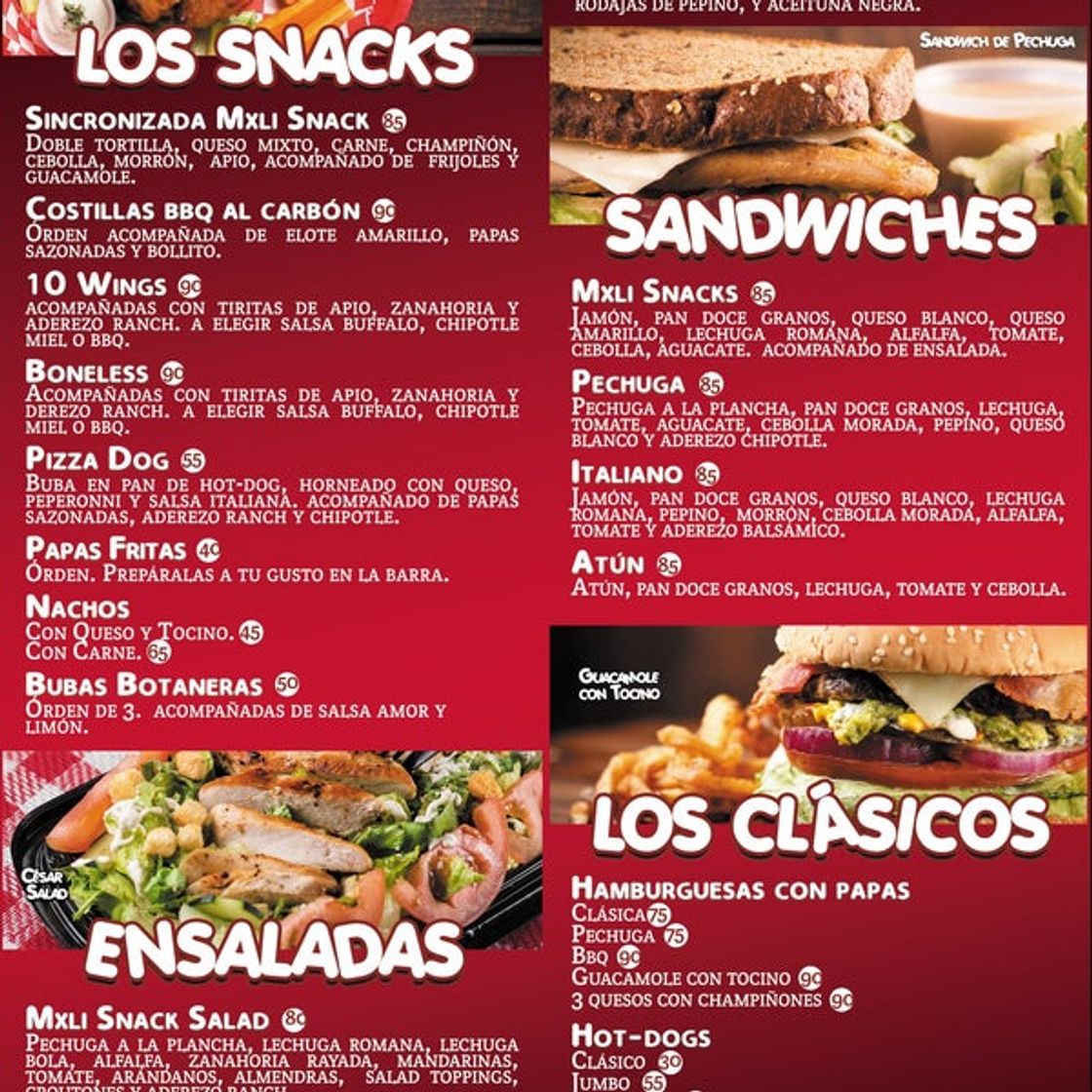 Restaurantes MXLI Snacks & More Independencia