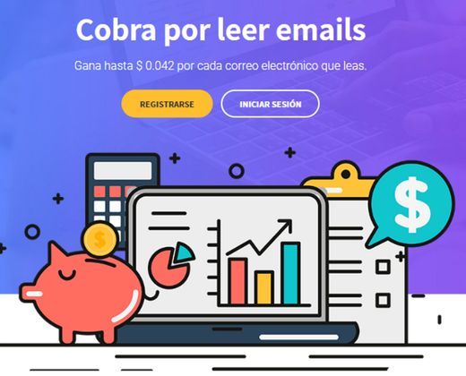 Clicks Genie, gana dinero leyendo correos