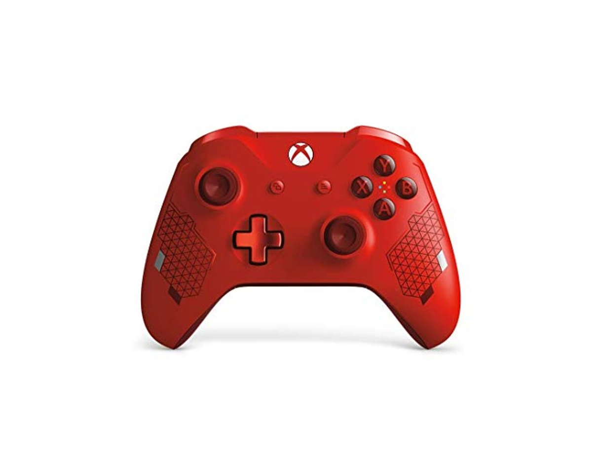 Productos Microsoft - Mando inalámbrico deportivo, Sport Red [Edición Especial]