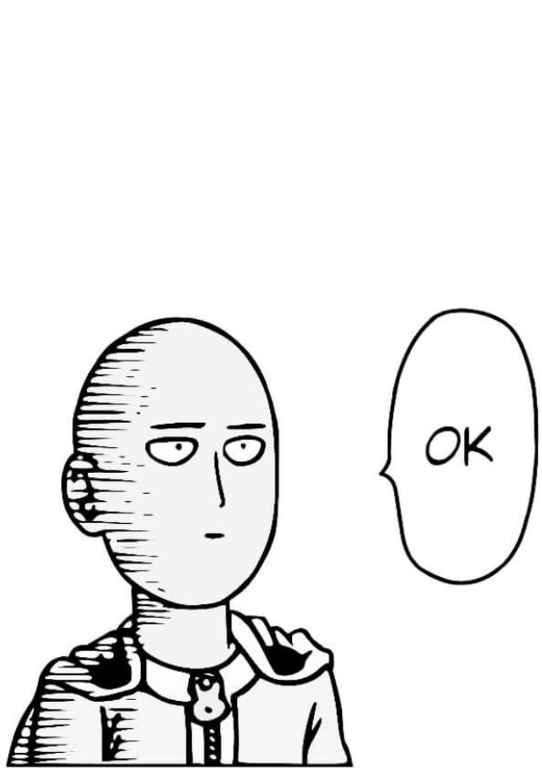 Fashion One Punch Man Saitama 