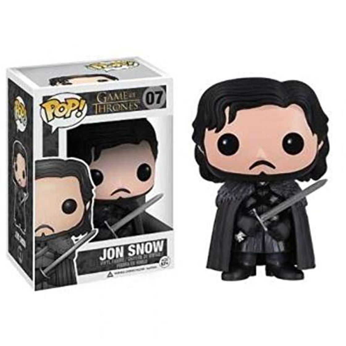 Social Figura Pop Jon Nieve Juego de Tronos