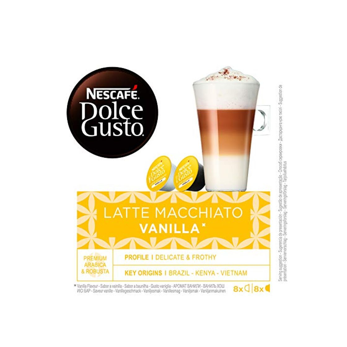 Producto NESCAFÉ Dolce Gusto Latte Macchiato Vanilla