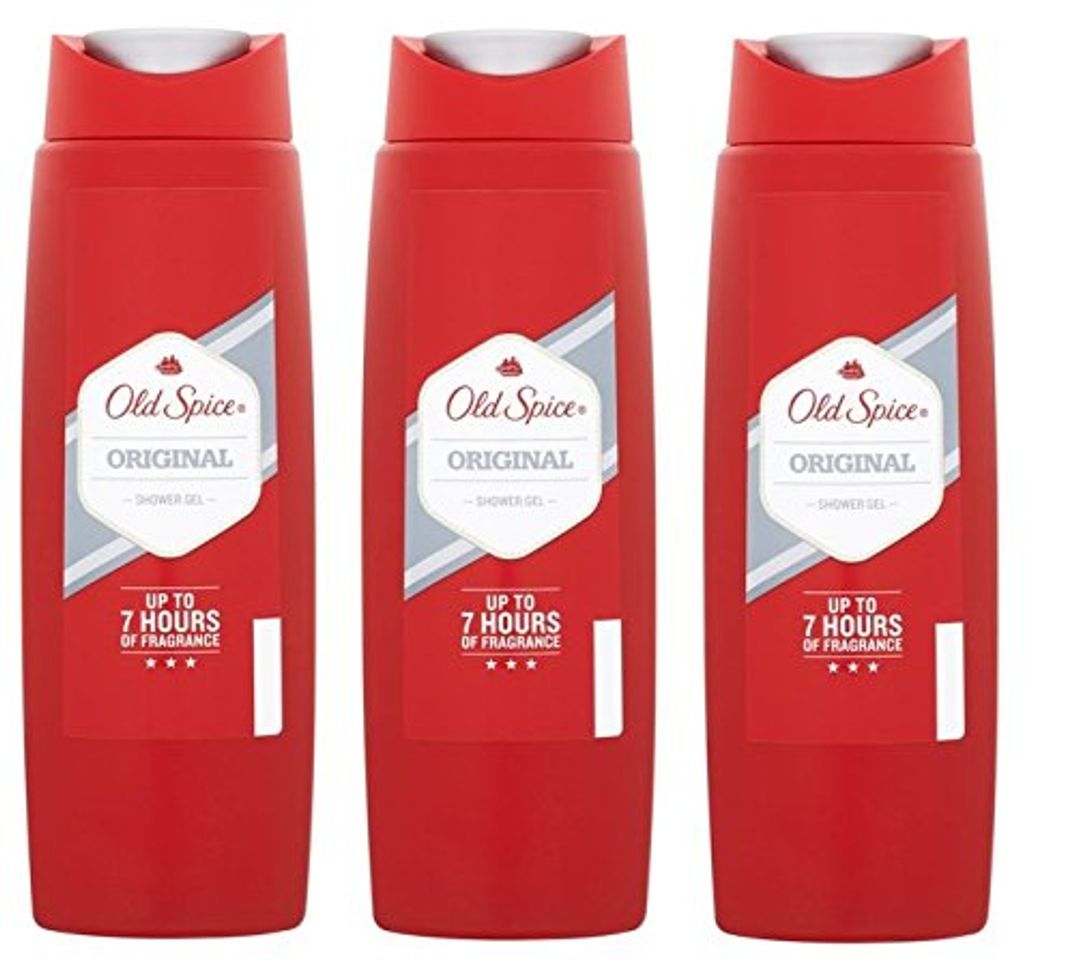 Products Old Spice Original Shower Gel 250ml x 3 Packs by Old Spice