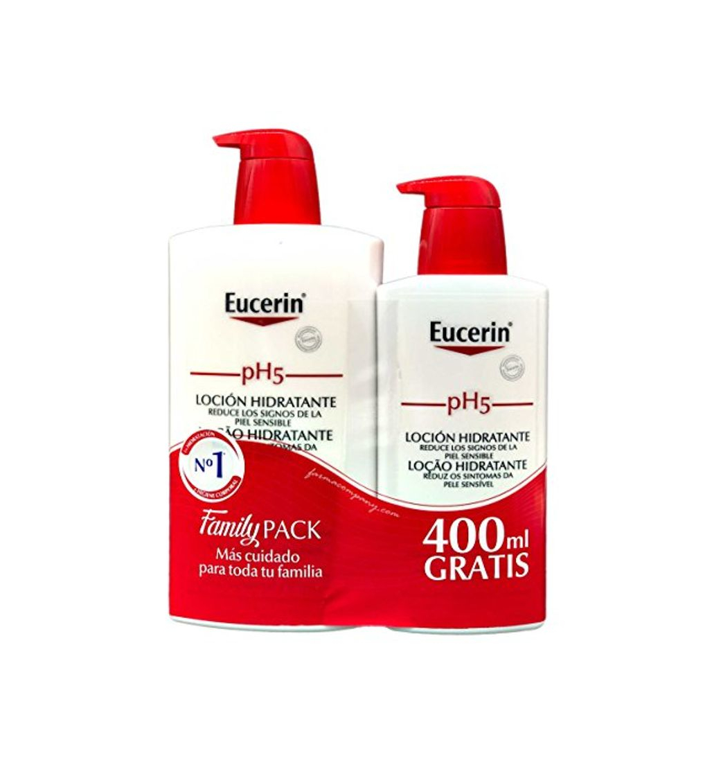 Social Eucerin Family Pack Ph5, Locion 1000 ml y Locion 400 ml