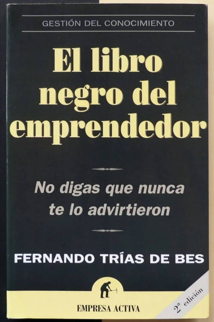 Libro El libro negro del emprendedor, Fernando Trías de Bes