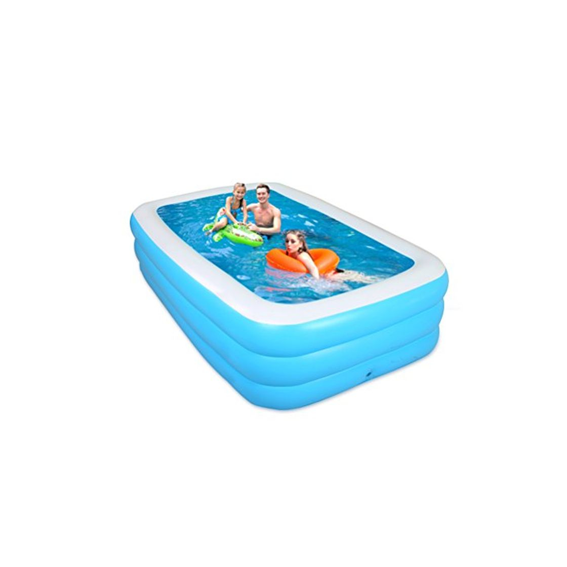 Social Washbasin - Soporte Inflable para Piscina de niños y Adultos de Gran