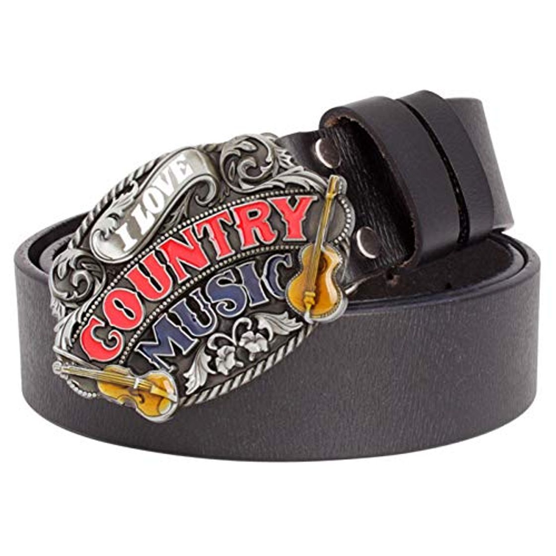 Moda WDYDDW Cinturón Hombre Homens Da Moda Amo Una Música País Fivela Violino De Metal De Cinto Carta Estilo Músico Country Music Desempenho Decoração Cinto Das Mulheres