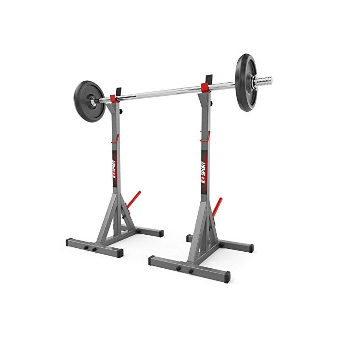 Producto K-Sport - Soporte olímpico para sentadillas - Soporte para pesas ajustable