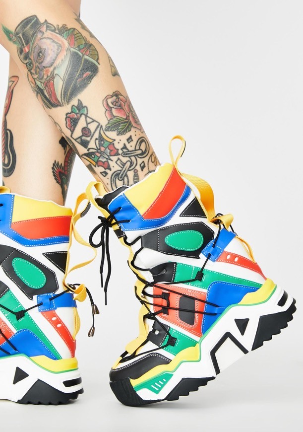 Plataformas estilo botas