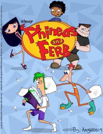 Phineas y Ferb Pijama Party - FanComic