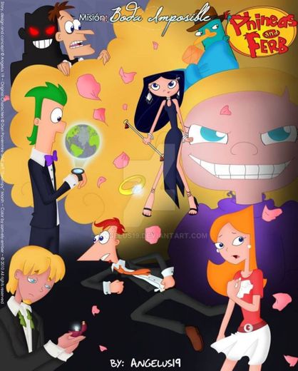Phineas y Ferb Mision: Boda Imposible - FanComic