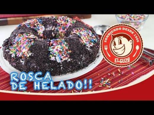 Rosca de Helado con Oreo - Recetas