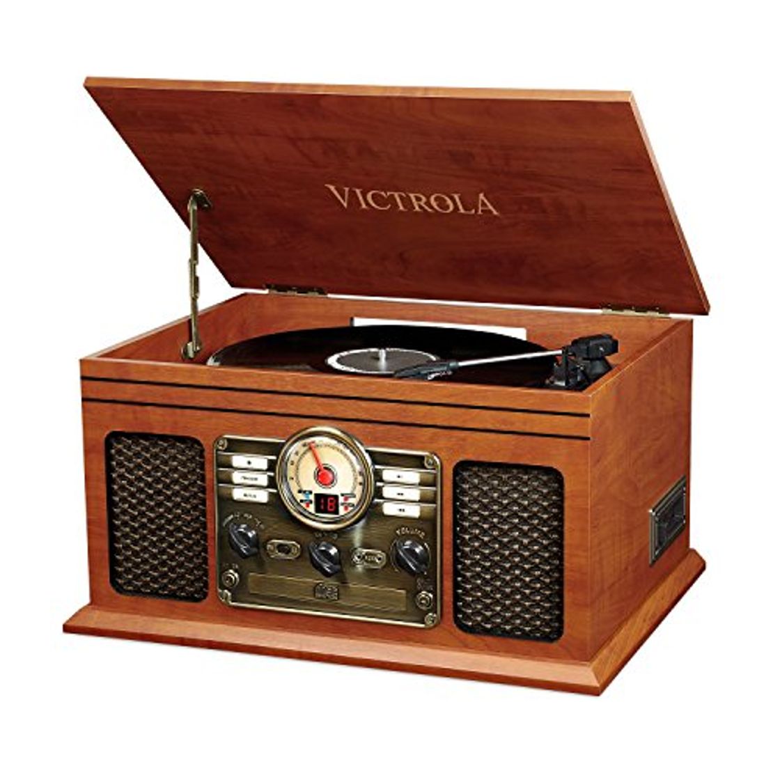 Social Victrola Classic Sistema de Sonido Tocadiscos 6-in-1 Bluetooth