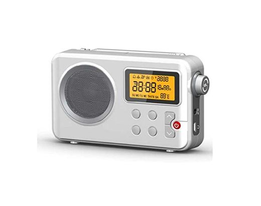 Radio NK-AB1904 FM / AM - Radio Portátil de Sobremesa, Pantalla LCD