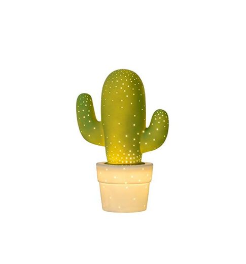 Lucide Cactus - Lámpara de mesa - Diámetro 20 cm - Color Blanco