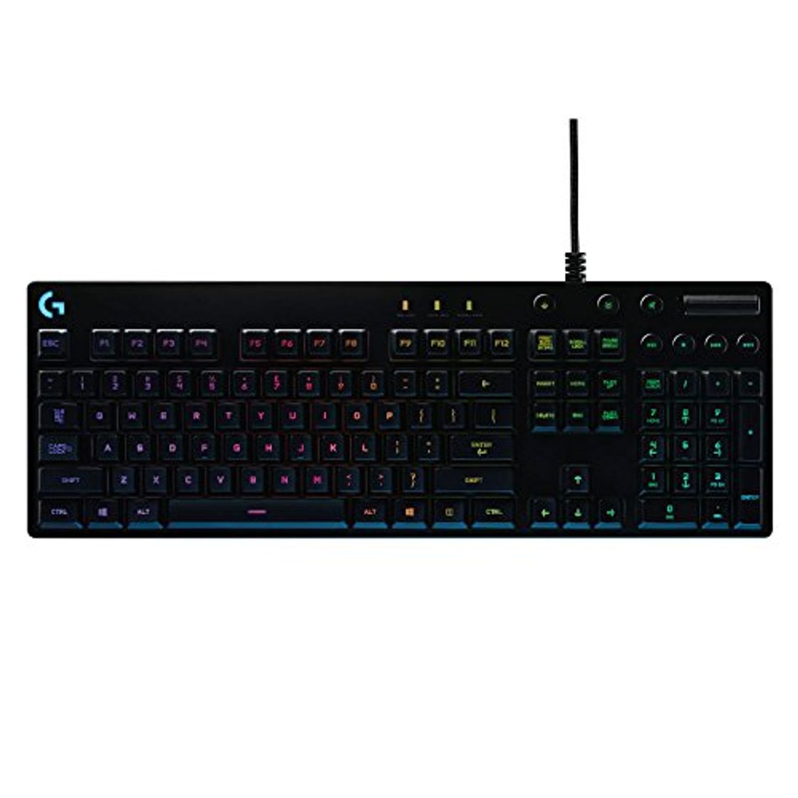 Electronic Logitech G810 - Teclado mecánico RGB para Gaming Orion Spark