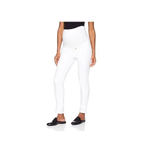 Esprit Maternity Pants OTB Slim Pantalones premamá, Blanco