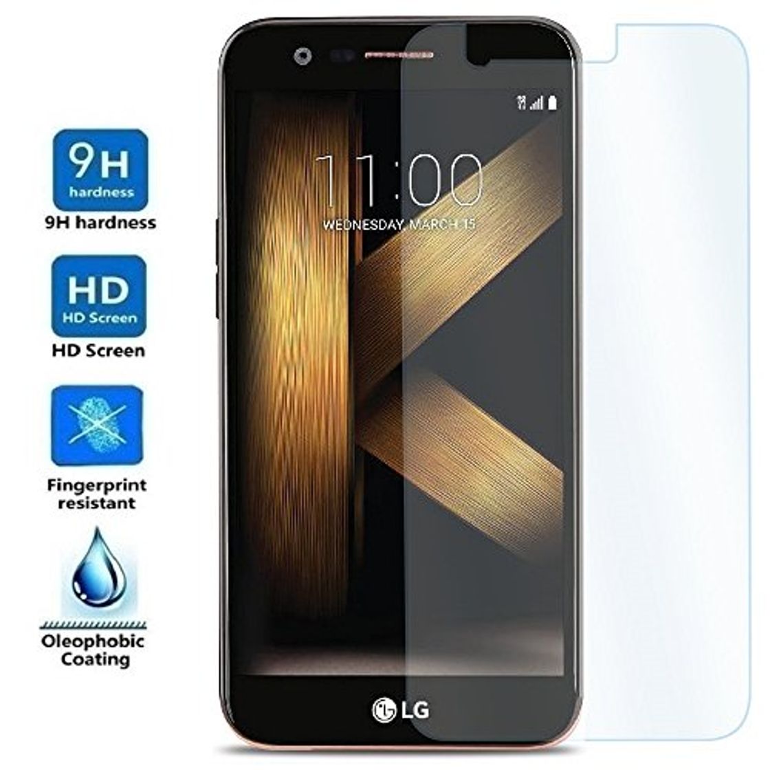 Social REY Protector de Pantalla para LG K20 Plus / K20