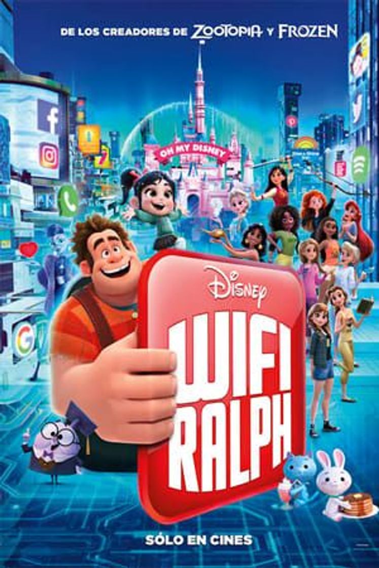 Movie Ralph rompe Internet